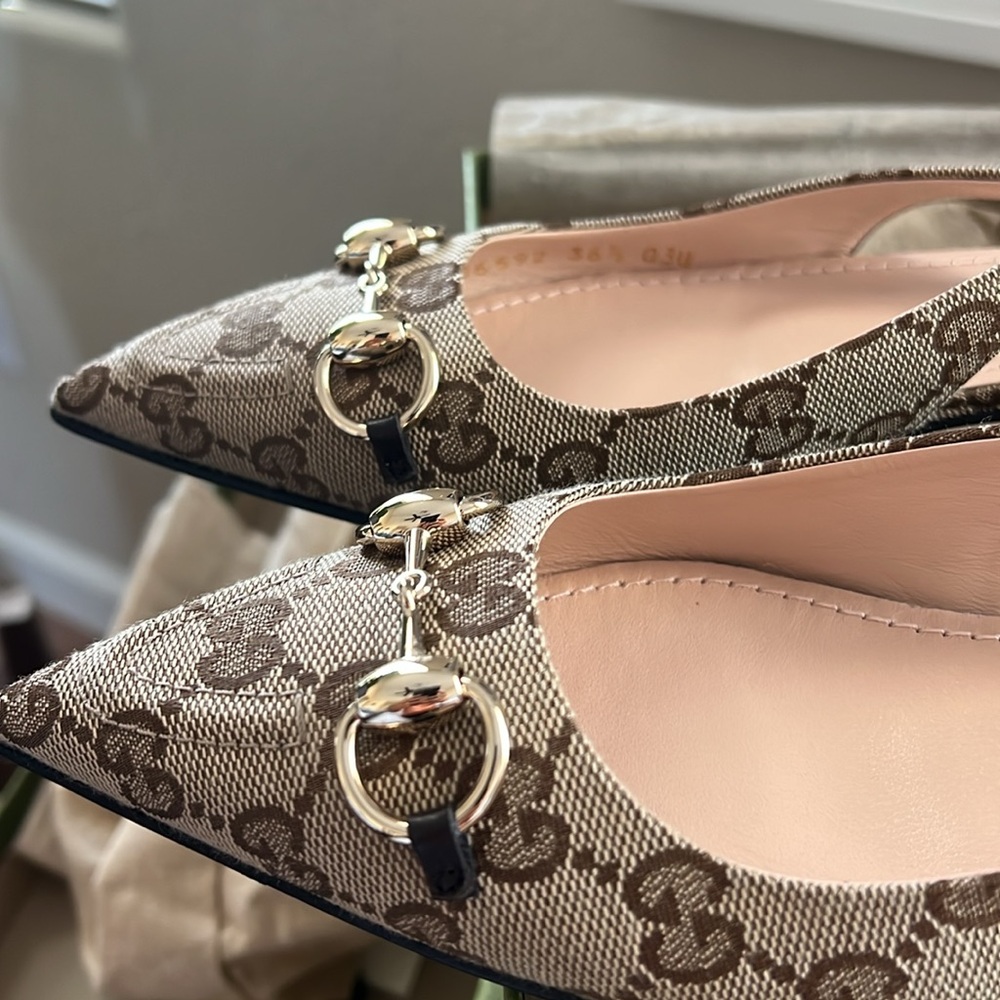 Gucci horsebit GG canvas - Picture 4 of 4